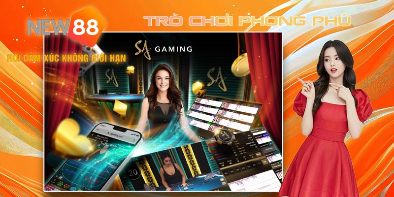 Kho game đỉnh cao tại sảnh SA Gaming