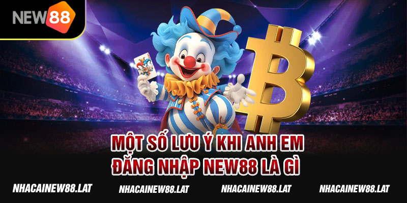 Một số lưu ý khi anh em đăng nhập NEW88 là gì