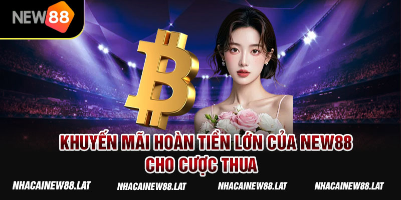 Khuyến mãi hoàn tiền lớn của New88 cho cược thua 